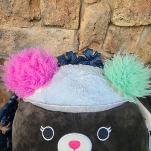 2022 Squishmallows Selma The Skunk New with Tags 15" H x 16" L x 8" W - Picture 3 of 8